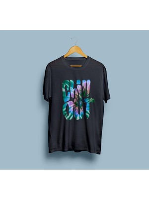 Oversize Chill Out Tasarım Unisex T-Shirt