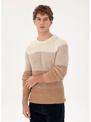 U.s. Polo Assn. Deve Tüyü Erkek Klasik Slim Fit Kazak G081GL0TK.000.1957246
