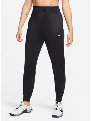 Nike Siyah - Gri - Gümüş Kadın Regular Fit Eşofman Altı FB5431-010 W Nk One Tf Jogger Pant