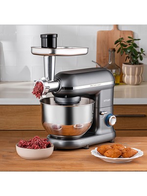 Emsan Bella Gusto Comfort Stand Mikser Gri 1300W 5.5L