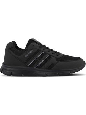Slazenger Efrat Erkek Sneaker Ayakkabı Siyah / Siyah