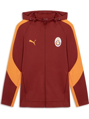 GS Store Galatasaray Puma A Takım Fermuarlı Kapüşonlu Sweatshirt 78290201