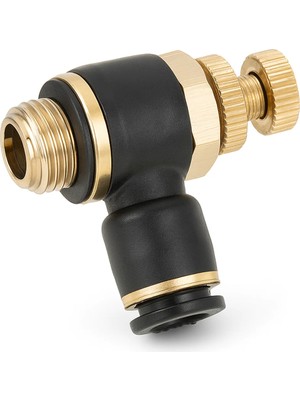 Descg 08-02 Piston Üstü Kısmalı Pnömatik Dirsek 1/4 - 8 (5'li Paket)