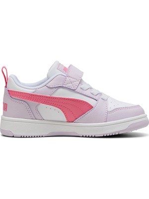 Puma Lila Kız Çocuk Yürüyüş Ayakkabısı 39741922-PUMA Rebound V6 Lo Ac+ Ps