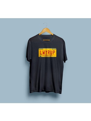 Oversize Breaking Bad Lwyrup Plaka Tasarım Unisex T-Shirt