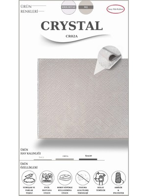 Saray Halı Salon ve Oturma Odası Halısı CRYSTAL CR02A