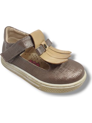 Şirinbebe 1671-20 Baskı Deri Püsküllü Kız Çocuk Sandalet 21-25