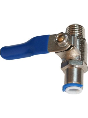 REVERSOSMOZARISU Su Arıtma Cihazı Hat Alma Vanası Metal 1/4'' Quick Bağlantılı 6 mm