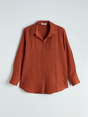 Lc Waikiki Yeni Sezon Dokulu Kadin Gomlek - S5LG93Z8