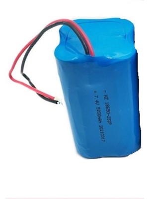 7.4V Şarj Edilebilir Pil Paketi 2S2P 18650 5200MAH Li-Ion Piller