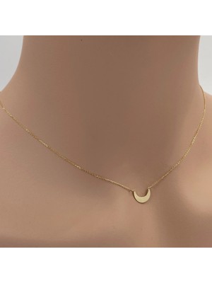 Ay 14 Ayar Altın Kolye