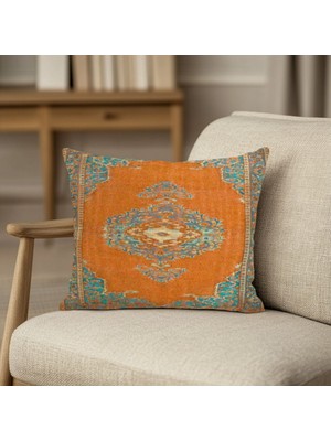 Bohem Renk Geçişli Yastık Kılıfı Kare