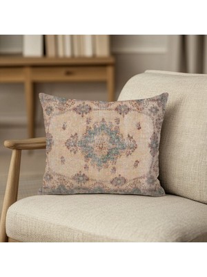 Anadolu Dokulu Renkli Yastık Kılıfı Kare