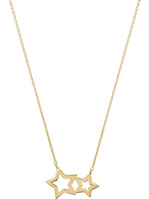 Yıldız 14 Ayar Altın Kolye