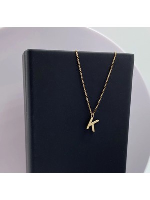 Harf 14 Ayar Altın Kolye