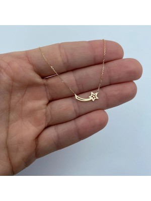 Yıldız 14 Ayar Altın Kolye