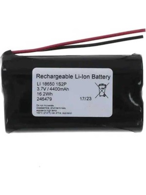 3.7V 4400MAH Li-Ion Pcbli 2X18650 Şarjlı Pil