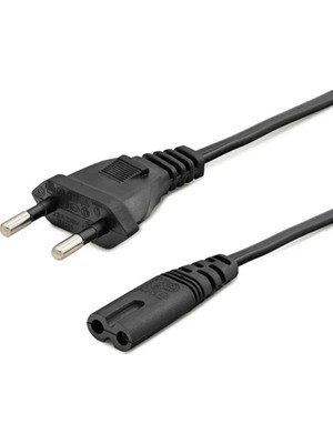 1.5 Metre 1.5 mt Kaliteli Kalın Teyp Teyip Fişi 250 Volt Radyo Teyp Kablosu