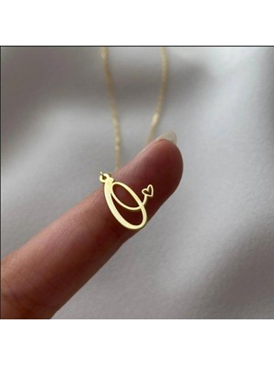 Harf 14 Ayar Altın Kolye