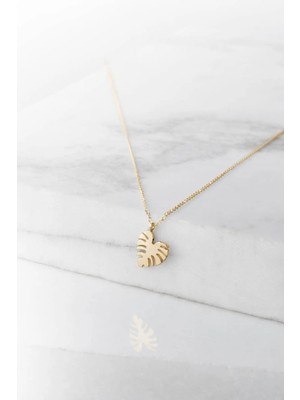 Çift Kalp 14 Ayar Altın Kolye