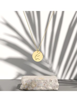 Zodyak 14 Ayar Altın Kolye