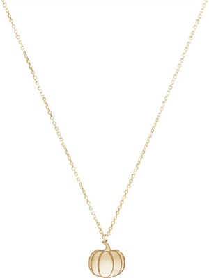 Bal Kabağı 14 Ayar Altın Kolye