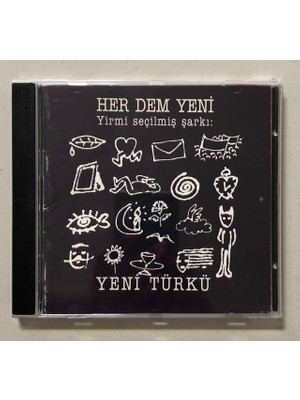 Yeni Türkü Her Dem Yeni Yirmi Seçilmiş Şarkı CD (Orjnal 1996 Dönem Baskı Cd)