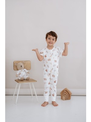Tuğba Kuğu 0.3 TOG Uyku Tulumu - Pureline Series - Cute Animals