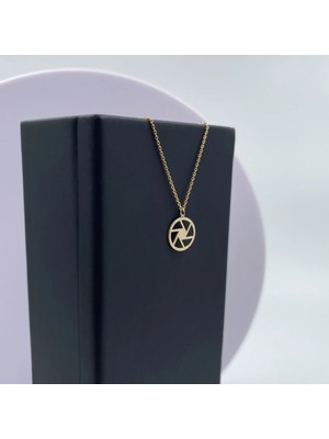 Çark 14 Ayar Altın Kolye