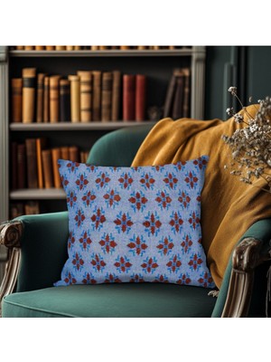 Kilim Desenli Kırlent – Etnik Tarz El Yapımı Görünüm