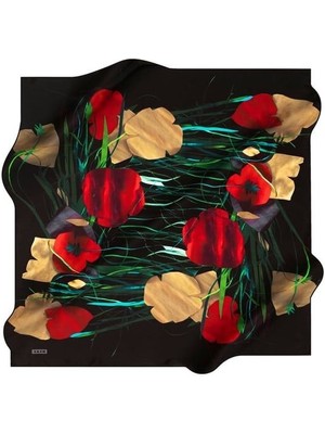 Aker Nostalji Sura Ipek Eşarp  7127-311