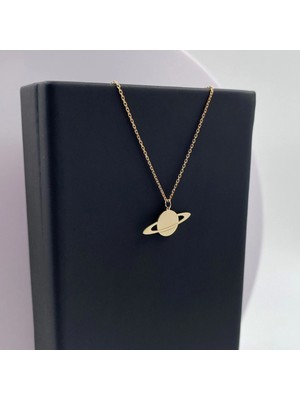 Uranüs 14 Ayar Altın Kolye