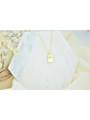 Ghost 14 Ayar Altın Kolye