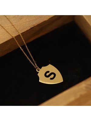 Harf 14 Ayar Altın Kolye