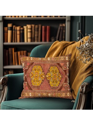 Kilim Motifli Kırlent – Yumuşak Dokulu