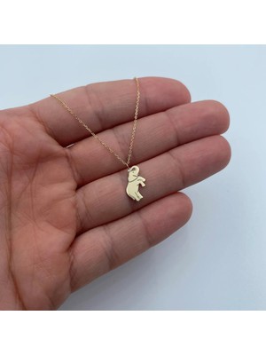 Fil 14 Ayar Altın Kolye