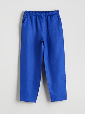 Lc Waikiki Yeni Sezon Beli Lastikli Keten Kadin Pantolon - S5O265Z8