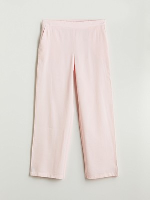 Lc Waikiki Yeni Sezon Beli Lastikli Genis Paca Kadin Pantolon - S5O444Z8