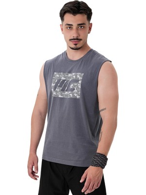 Musclecloth Tactical Kolsuz T-Shirt Füme
