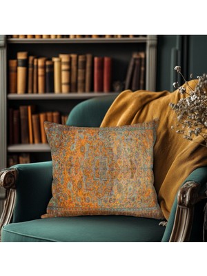 Geleneksel Desenli Kırlent – Kilim Motifli