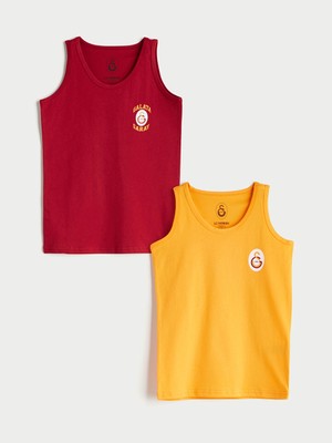 Lc Waikiki Yeni Sezon Bisiklet Yaka Galatasaray Baskili Erkek Cocuk Atlet 2'li - S5G153Z4