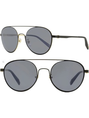 Chopard SCHC29 302P 56 Mat Siyah Altın Polarize Unisex Güneş Gözlüğü