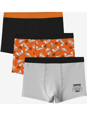 Lc Waikiki Yeni Sezon Baskili Erkek Cocuk Boxer 3'lu - S5FP36Z4