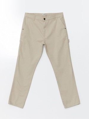 Xsıde Ekru Loose Fit Erkek Jean Pantolon