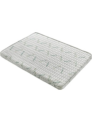 7 cm Bamboo 180X200 Visco Katmanlı Lastikli Uyku Pedi Yatak Şiltesi Lüx Ortopedik Yatak Pedi