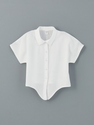 Lc Waikiki Yeni Sezon Kisa Kollu Basic Kiz Cocuk Gomlek - S5JG77Z1