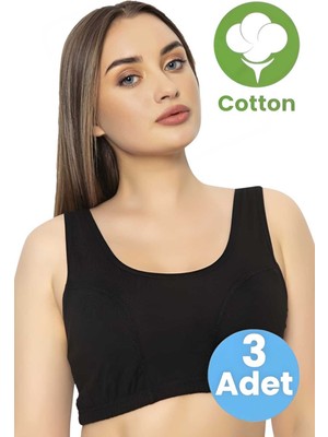 Tezzgelsin Kadın 3'lü Battal Body Sütyen