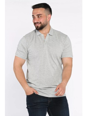 Erkek Polo Yaka Yarım Düğmeli Tişört P-00017396