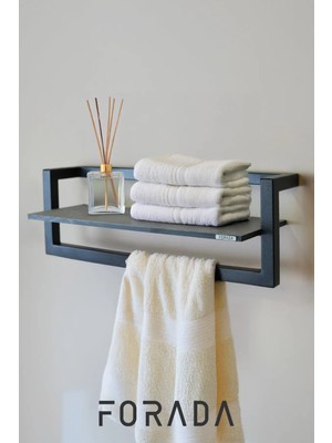 Metal Duvar Rafı Havluluk Banyo ve Mutfak