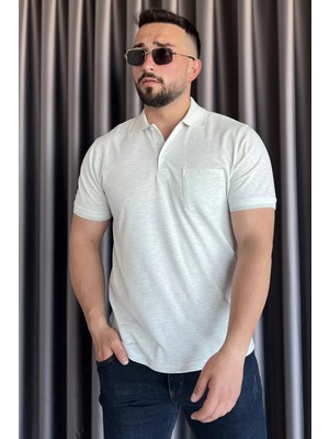 Mishar İtalia Erkek Polo Yaka Yarım Düğmeli Cepli Tişört P-00015988